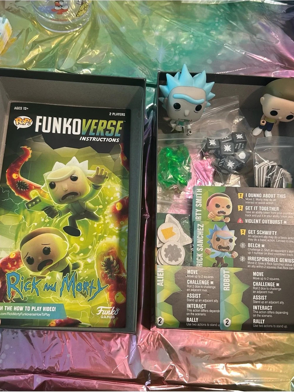 Funko Pop! Funkoverse Rick and Morty Board Game Collectors Strategy Game